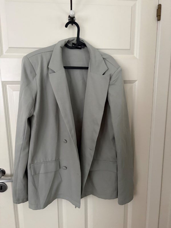 Blár/grænn blazer