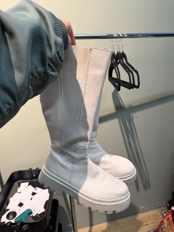 Hvít boots - asos