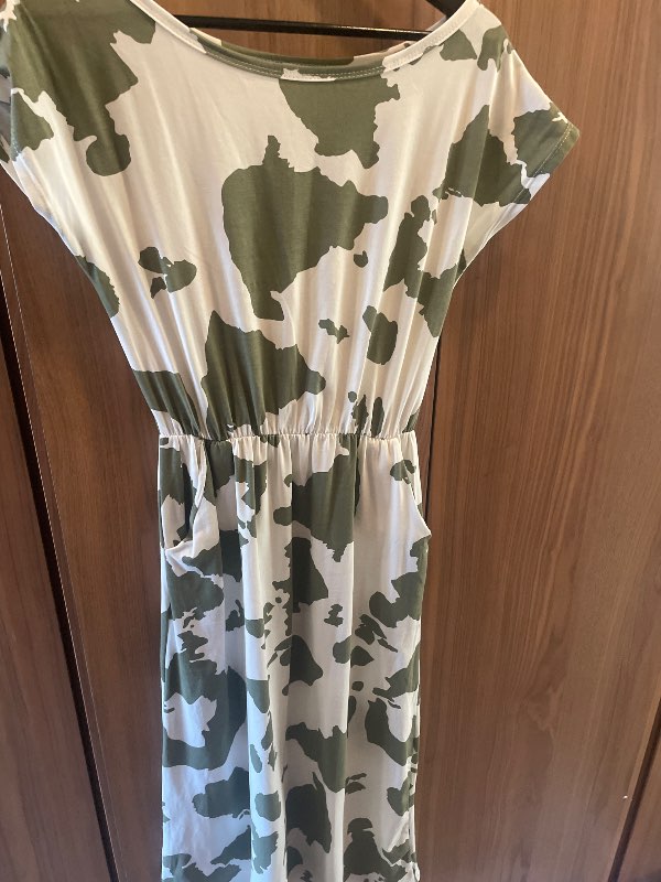 Sumarkjóll með vösum, ónotaður