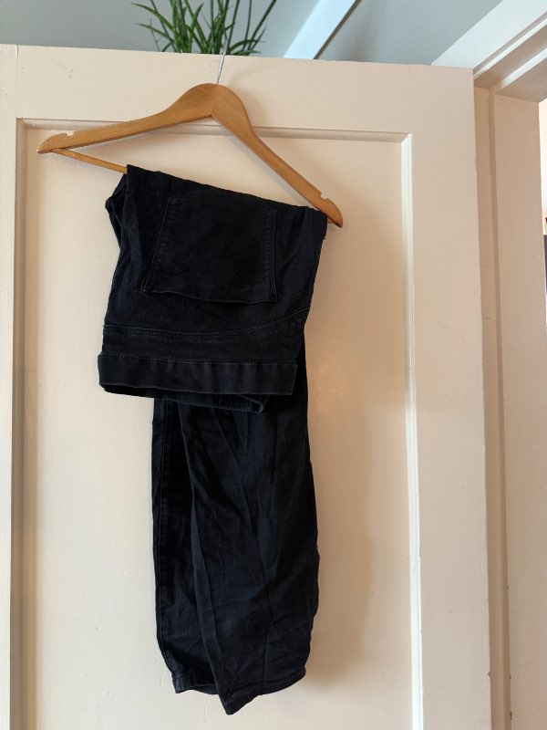 Pull on leggings svartar