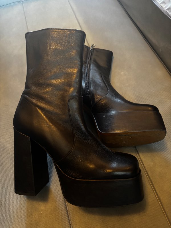 Ekta leður boots