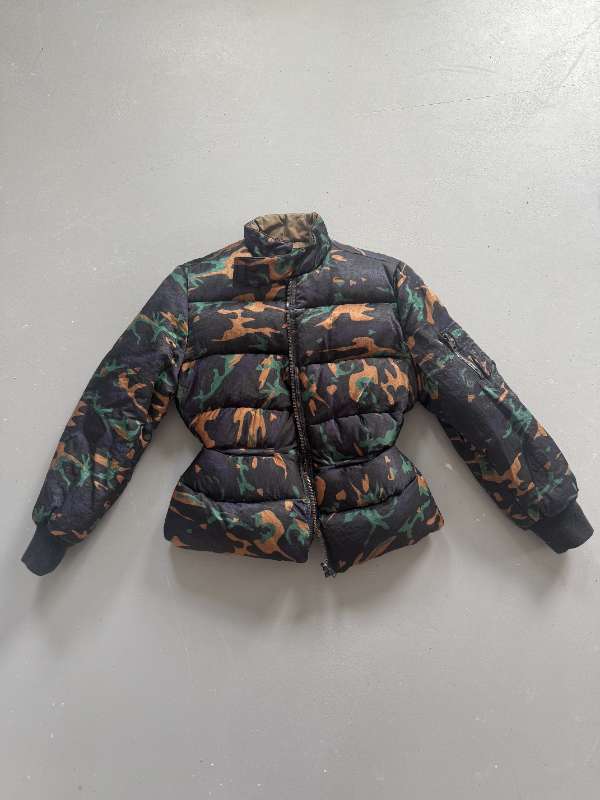 camo reversible gaultier junior úlpa