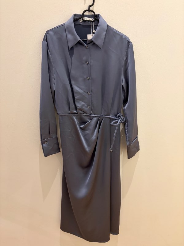 Mango kjóll blár st. M