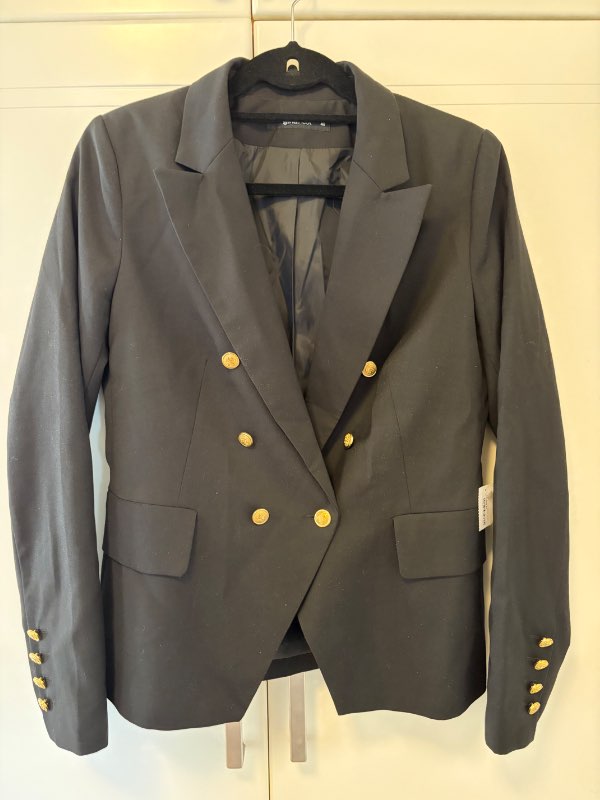 Gina Tricot blazer svartur