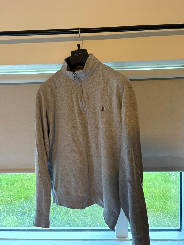 Ralph lauren hálfrend peysa