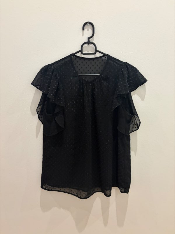 Svartur toppur H&M st. 36