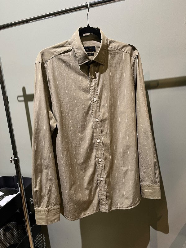 Massimo Dutti ljósgræn skyrta