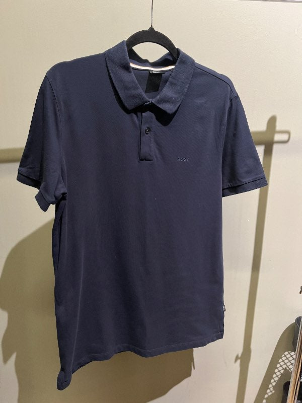 Boss polo bolur dökkblár
