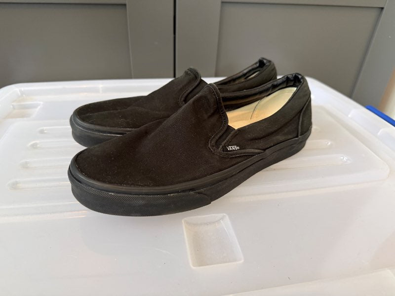 Vans skór svartir