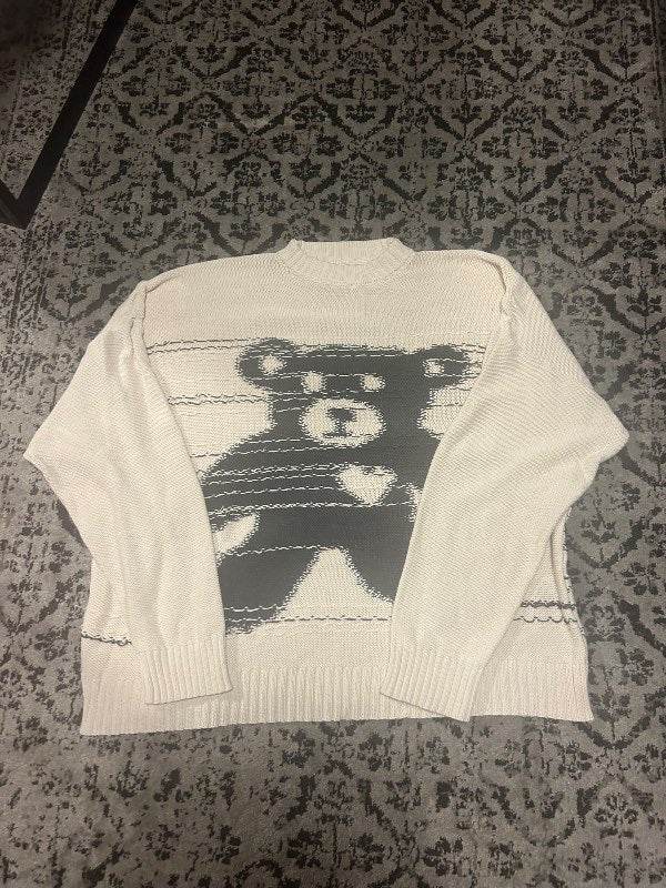 Racer knit peysa