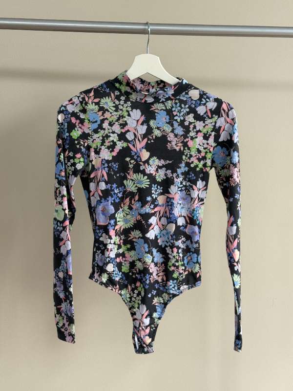 ASOS langerma blóma samfella