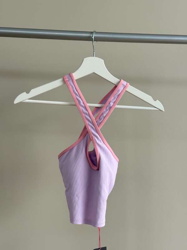 Asos fjólublár halter top (ónotað)