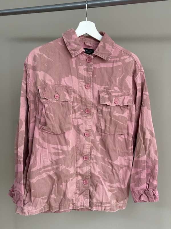 Topshop bleikur jakki
