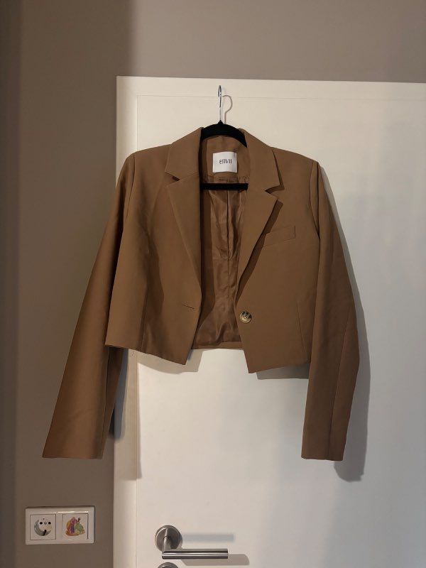 cropped blazer - envii