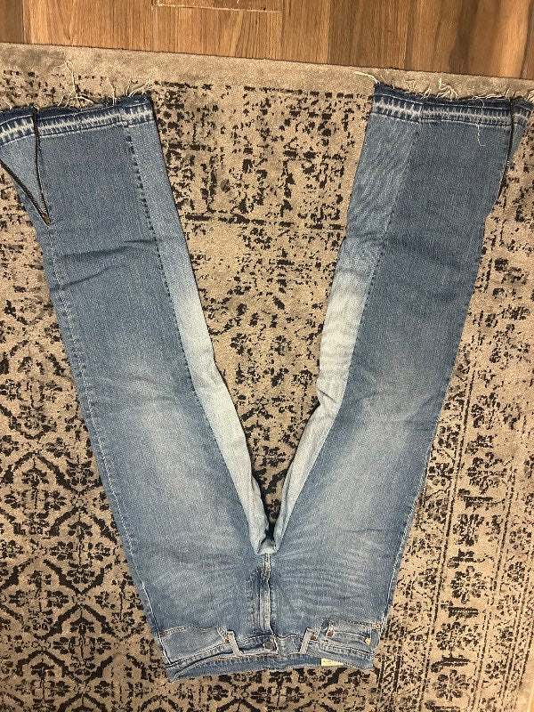 Levis custum gallabuxur bláar