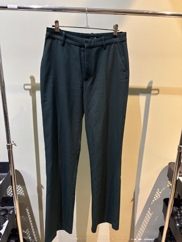 Zara buxur dökkgrænar