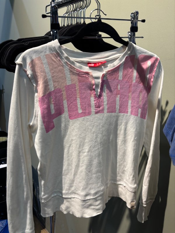 Puma crewneck hvít