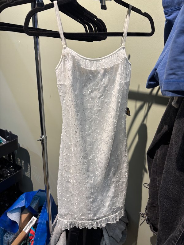 Vintage undirkjoll Vanille