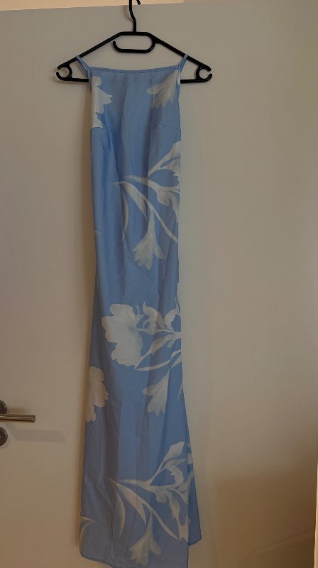 Blár kjóll shein