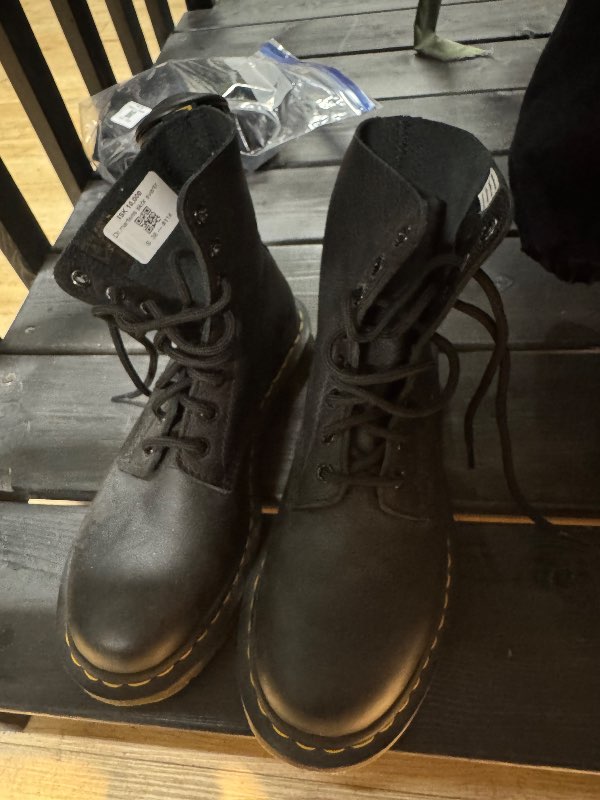 Dr.martens skór svartir