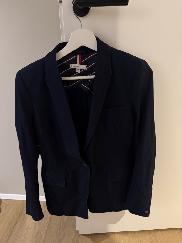 Blazer blár Tommy Hilfiger