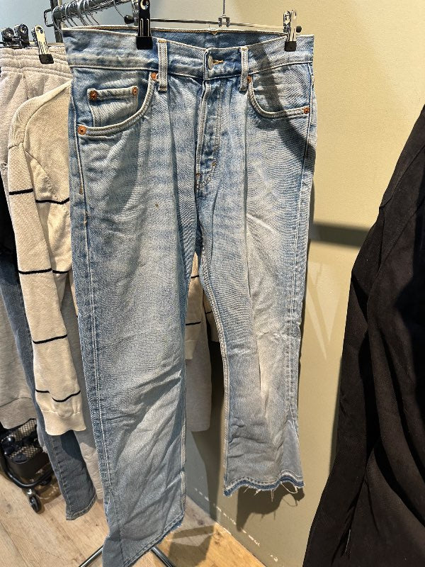 Custom flared jeans