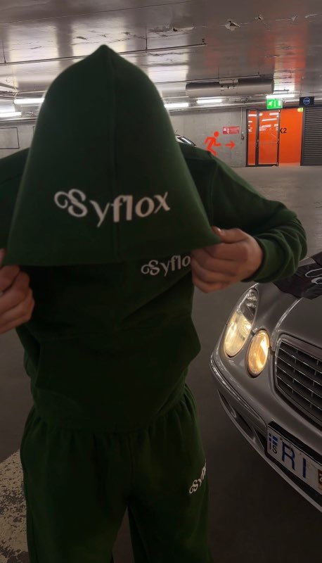 Syflox græna peysa