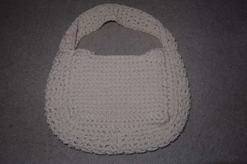 Weekday beige beach bag