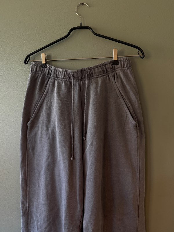 Gráar sweatpants- Bershka