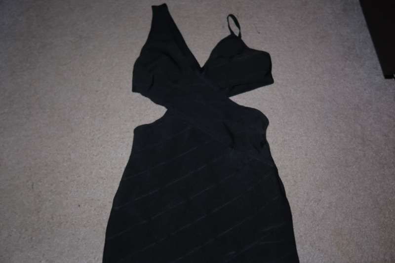 strappy mini kjóll