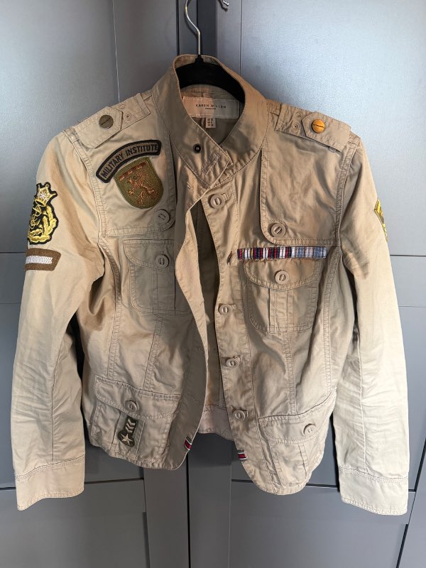 Karen millen army jacket