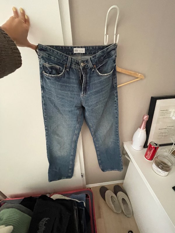zara millibláar gallabuxur