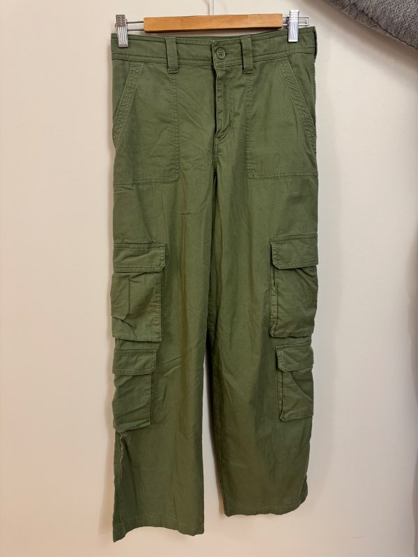 Grænar Abercrombie Kids Cargo Buxur