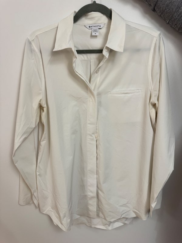 Hvít Athleta skyrta