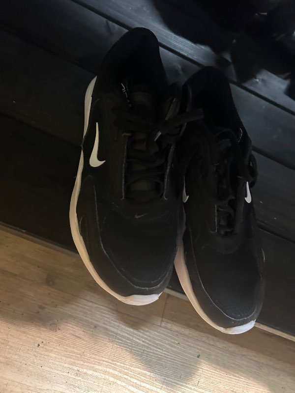Nike Air Max svartir skór