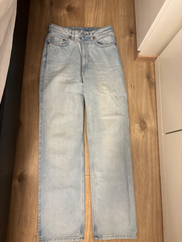 Weekday gallabuxur high waisted