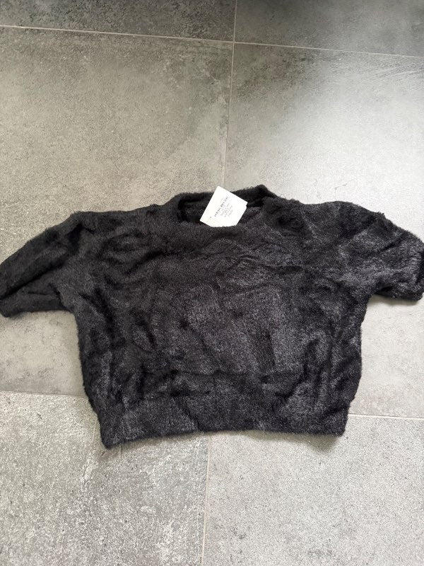 Ítalskt fur croptop