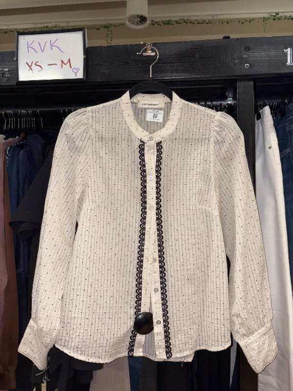CoCouture skyrta ljós XS