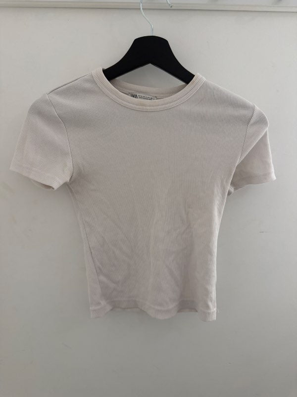 Zara hvítur bolur