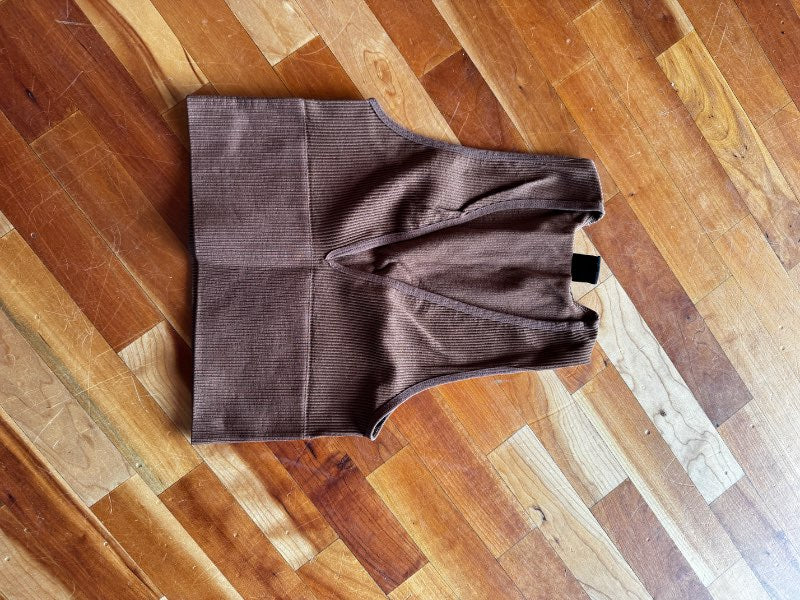 Urban outfitters brúnn halter topp