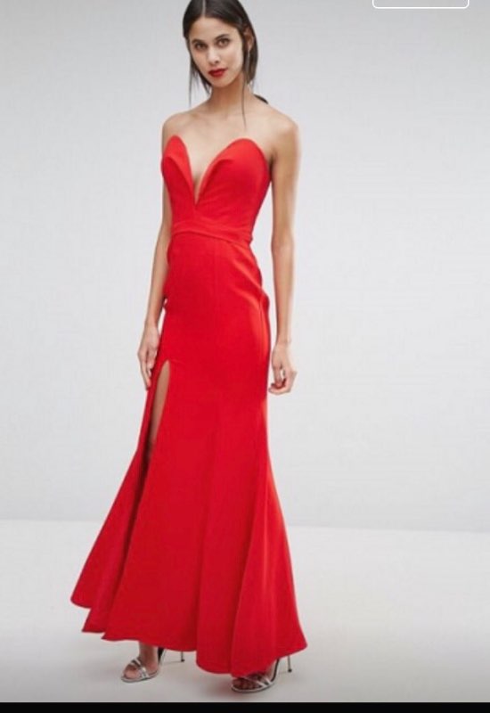 JARLO red long dress