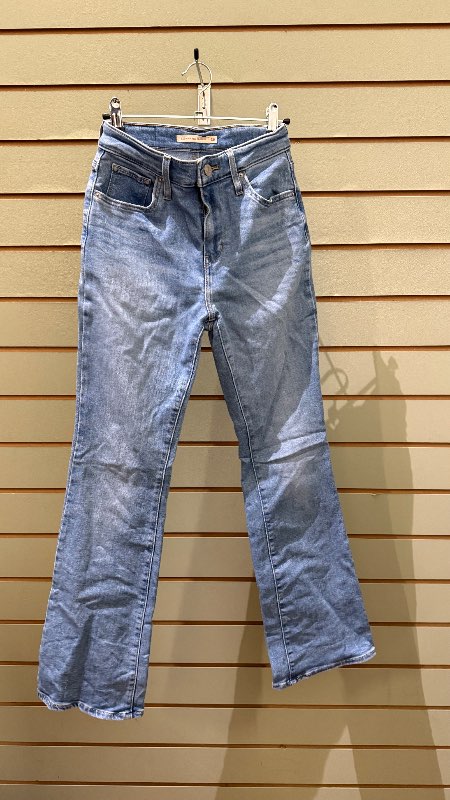 .Levis high rise bootcut 725 gallabuxur