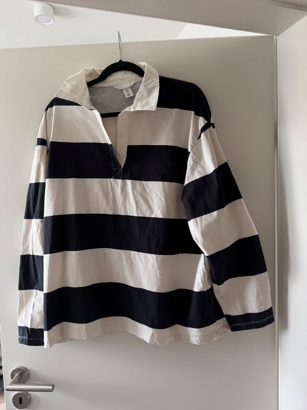 h&m röndóttur bolur
