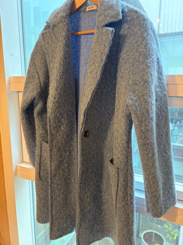 Baby blue coat