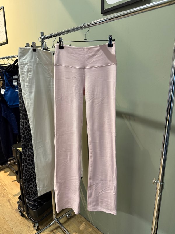 Metta ljós bleikar straight leg leggings