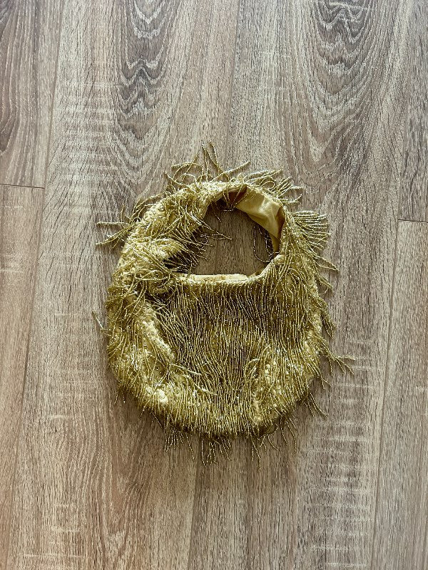 Gyllt embellished veski