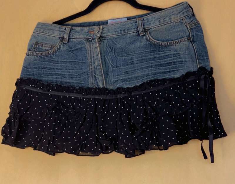 Polo Garage Jean Skirt