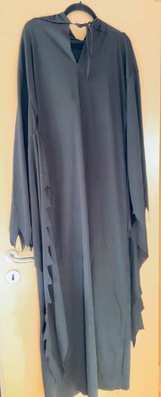 Cloak Hooded Halloween ( Black)