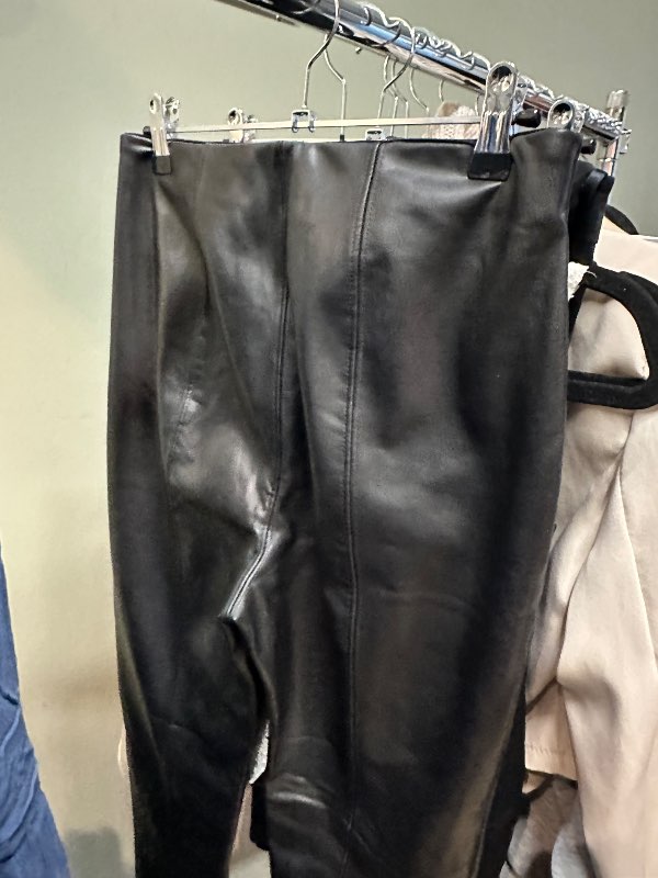 Pleður leggings New Look