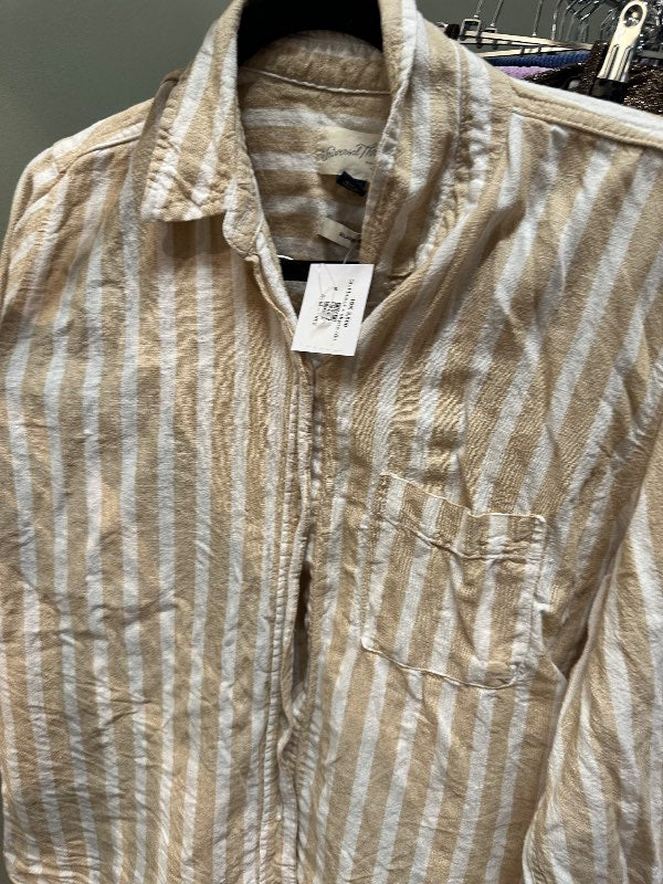 Stuttbuxur + skyrta röndótt